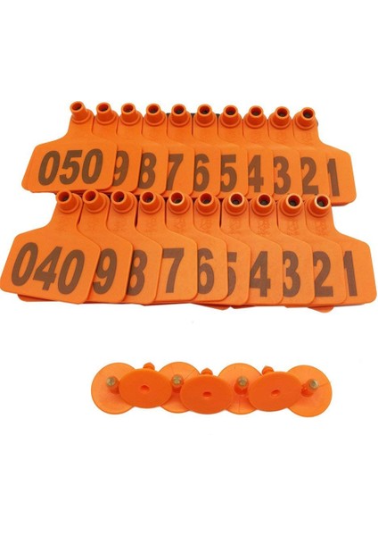 Yeşil Stil 001A100 Sığır Tpu Kulak Etiketi Işaretleri Kelime Kulak Etiketi Yazı Bakır Küpe Çiftliği Hayvan Tanımlama Kartı (Yurt Dışından)