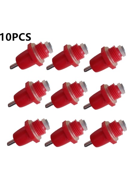 10 Adet Tarzı Kümes Tavuk Meme Içme Çeşmesi Kırmızı Yay Tipi Ağız Su Pili Kümes Hayvancılığı Içme Ekipmanı (Yurt Dışından)