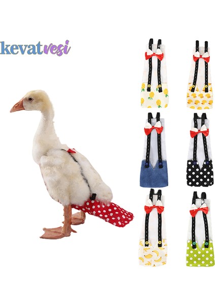 Muz Tarzı S Beden Ayarlanabilir Pet Bez Bebek Bezi Yıkanabilir Pet Bezi Kümes Hayvanı Giyim Meyve Desenli Ördek Bezi (Yurt Dışından) fiyatları