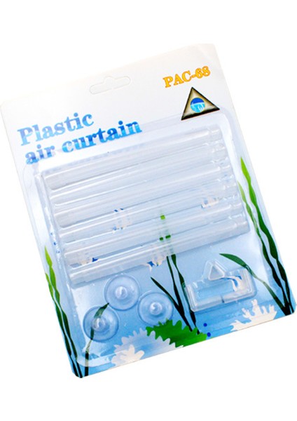 Şeffaf Stil Akvaryum Balık Tankı Hava Taşı Kabarcık Duvarı Havalandırma Hortumu Plastik Hava Perdesi Oksijen Pompası Diffüzör Yüksek Verimlilik (Yurt Dışından)