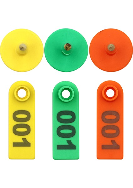 Sarı Stil 401A500 Keçi Kulak Etiketi Ile Numaralı Kulak Lazer Yazma Bakır Kafes Küpe Çiftlik Hayvanı Tanımlama Kartı (Yurt Dışından) modelleri