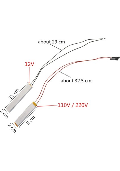 110V Tarzı M Beden Ptc Elemanı Isıtıcı Dıy Yumurta Inkübatörü Aksesuarları Saç Kurutma Makinesi Kıvırcık Isıtma Elemanı (Yurt Dışından)