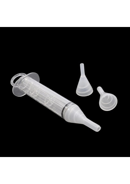 Beyaz Stil 80ML Kuş Ilaç Şırınga Seti ile 3 Huni - Papağan, Güvercin, Bıldırcın Besleme Ekipmanı (Yurt Dışından) fırsatları