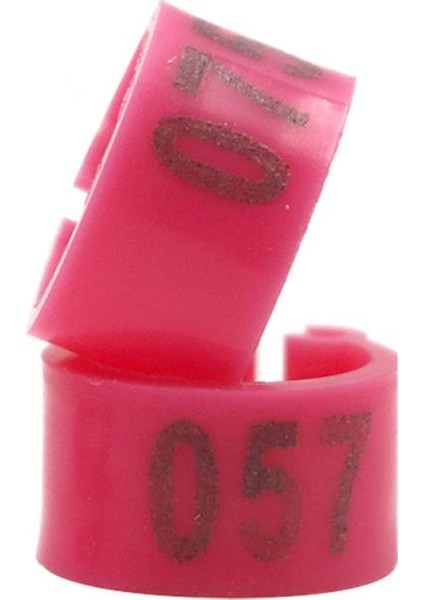 Pembe Tarzı 100 Adet Renkler Güvercin Ayak Halkaları 8mm Kelimeler ile Plastik Klips Halka Güvercin Güvercin Bıldırcın Ayak Halkası Çiftlik Hayvan Eğitim Malzemeleri (Yurt Dışından)