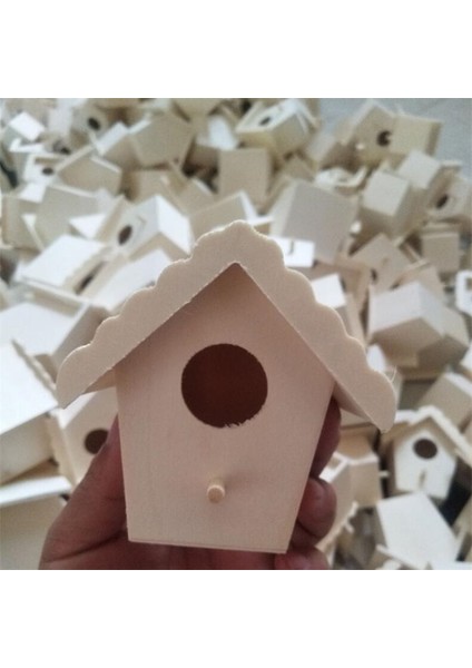 Kalp Tarzı Ahşap Mini Kuş Kafesi Açık Hava Asma Kuş Evi Kutu Bahçe Kuş Kafes Ev Bahçe Dekorasyon Kuş Ürünleri Ahşap Kuş Papağan Yuvası (Yurt Dışından)
