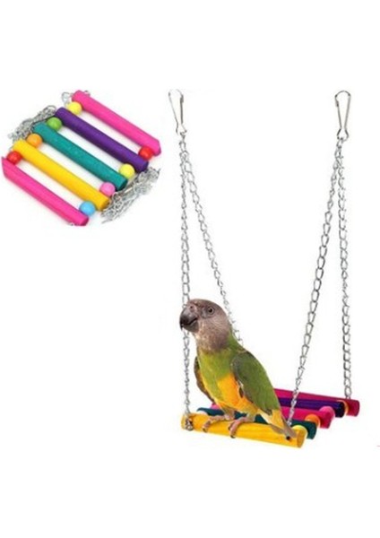 1 Adet Tarzı Kuş Salıncak Oyuncakları Kuşlar Için Asılı Salıncak Paraket Papağanlar Için Asılı Kafes Oyuncakları Incir Papağanları Macawlar Saka Kuşları Renkli (Yurt Dışından) fiyatları