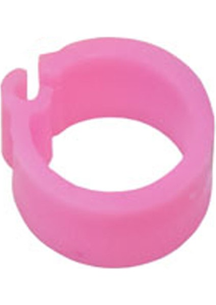 Pembe Tarzı Iç Çap 8 mm Kuş Güvercin Ayak Halkası On Renk Metinsiz Hafif Ağırlık Hareket Özgürlüğü Kümes Kuşu Halka Kuş Taşıma. (Yurt Dışından)
