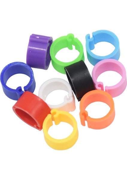 Pembe Tarzı Iç Çap 8 mm Kuş Güvercin Ayak Halkası On Renk Metinsiz Hafif Ağırlık Hareket Özgürlüğü Kümes Kuşu Halka Kuş Taşıma. (Yurt Dışından) modelleri