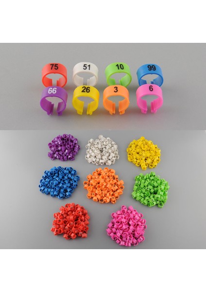 Yeşil Stil Kümes Hayvanı Bacak Bantları Kuş Güvercin Papağan Ördek Tavuk Halkaları Klip Numaralı Kümes Hayvanı Bacak Bantları Bacak Yüzük Renkleri Evcil (Yurt Dışından) fiyatları