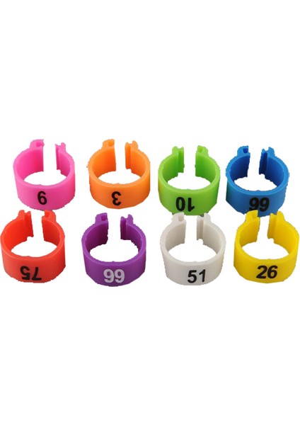 Yeşil Stil Kümes Hayvanı Bacak Bantları Kuş Güvercin Papağan Ördek Tavuk Halkaları Klip Numaralı Kümes Hayvanı Bacak Bantları Bacak Yüzük Renkleri Evcil (Yurt Dışından) modelleri