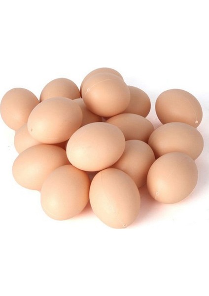 5 Adet 5.5*4cm Tavuk Kulübesi Küçük Sahte Yumurtalar Simülasyon Plastik Yumurtalar Çiftlik Hayvan Kafesi Aksesuarları Kendin Yap Boyama (Yurt Dışından)