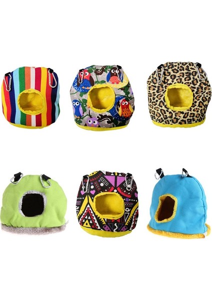 Etnik Tarz L Beden Yeni Papağan Peluş Yuva Kış Sıcak Hamak Pet Asılı Salıncak Yatak Mağara Kuş Kafesi Ev Dekor Kuş Malzemeleri 6 Stil Dro (Yurt Dışından) fiyatları