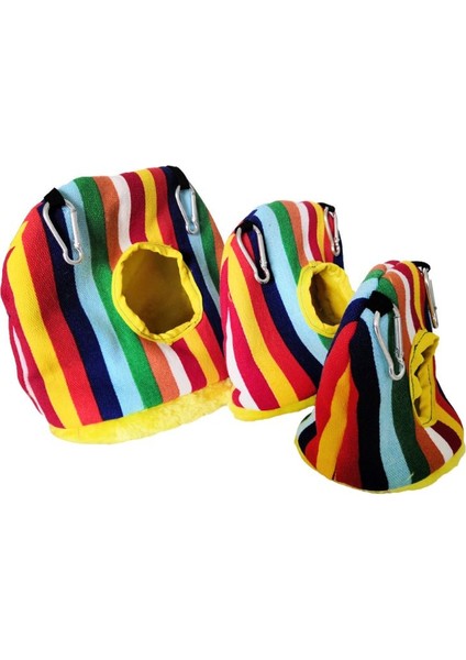 Etnik Tarz L Beden Yeni Papağan Peluş Yuva Kış Sıcak Hamak Pet Asılı Salıncak Yatak Mağara Kuş Kafesi Ev Dekor Kuş Malzemeleri 6 Stil Dro (Yurt Dışından) modelleri