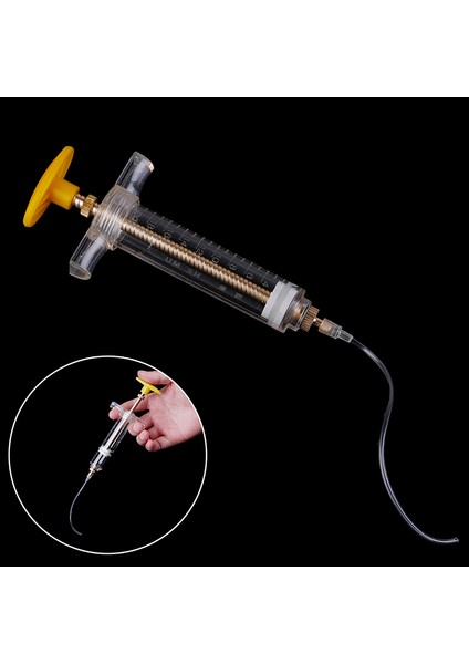 20ML Veteriner Şırınga Luer Kilidi Yeniden Kullanılabilir Ahır Malzemeleri (Yurt Dışından)