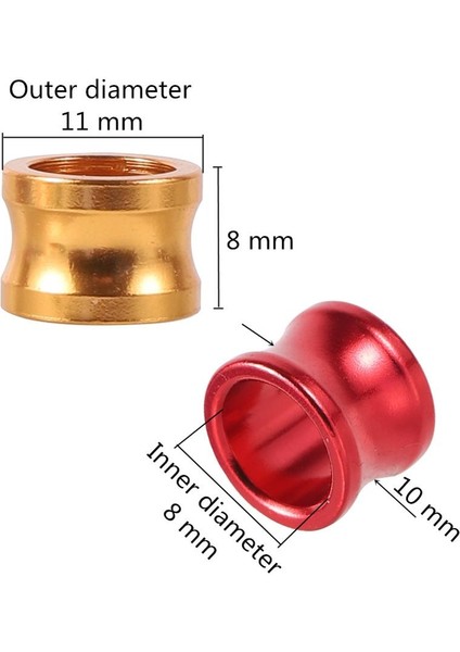 Sarı Stil Kuş Ayak Yüzüğü Kimlik 8mm Alüminyum Kuş Yüzüğü 6 Renk Güvercin Bacak Bantları Açık Hava Uçuş Eğitimi Tanımlama Ayak Yüzüğü (Yurt Dışından) modelleri