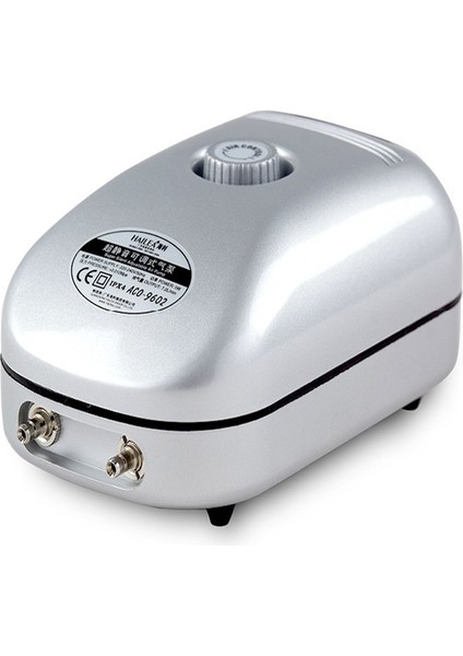 ACO-9602 Stili Ingiltere Adaptör Fişi Yeni Hailea Aco Serisi Yüksek 2W 5W 10W Ayarlanabilir Akvaryum Hava Pompası Balık Tankı Hava Akışı Oksijen Hava Pompası 220V 50Hz (Yurt Dışından)