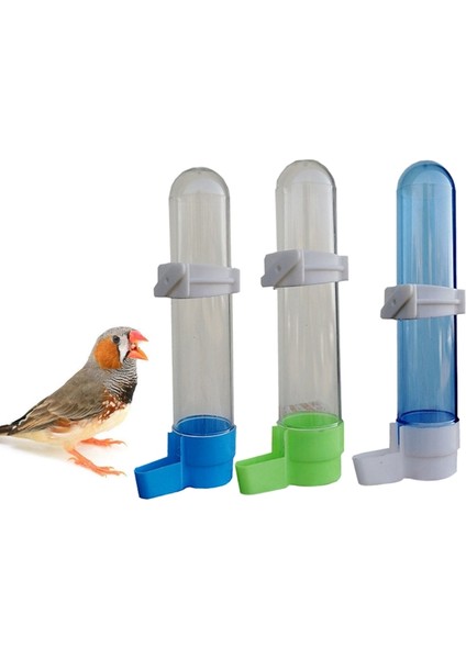 Yeşil Alt Tarzı Evcil Kuş Plastik Otomatik Papağan Muhabbet Kuşu Içme Kadehi Kase Dağıtıcı Kafes Malzemeleri (Yurt Dışından) modelleri