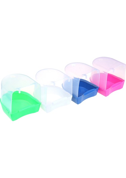2 Adet Tarzı 12.6*14.8*13 cm Plastik Kuş Su Banyo Kutusu Papağanlar Muhabbet Kuşu Asılı Kuş Banyosu Kafes Kuş Banyosu Kuş Su Banyo Küveti Evcil Kuş Kasesi (Yurt Dışından) modelleri