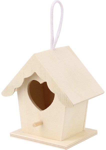D 1 Bilgisayar Stili Asma Ipi ile Ahşap Kuş Evi Süs Bahçeciliği Hummingbird Evi Çim Açık Kuş Evi El Dokuması Kuş Evleri (Yurt Dışından) fırsatları