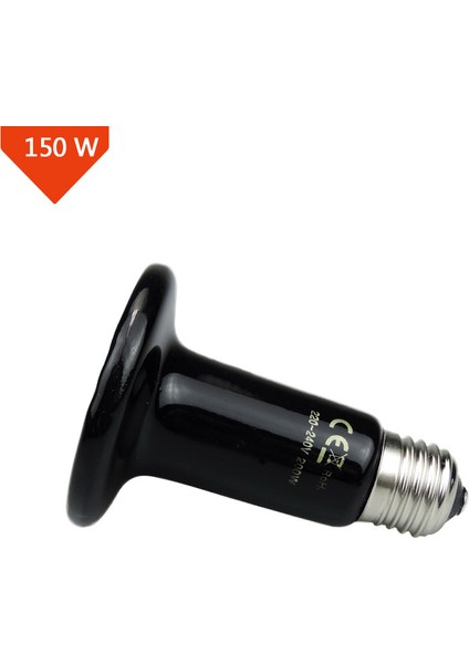 1 Adet 150W Lamba Tipi L Beden Seramik Lamba Tutucu Isıtma Lambası + E27 Tabanlı Kertenkele Kuluçka Kafesi Isıtıcı Sıcaklık Kontrol Aracı (Yurt Dışından)