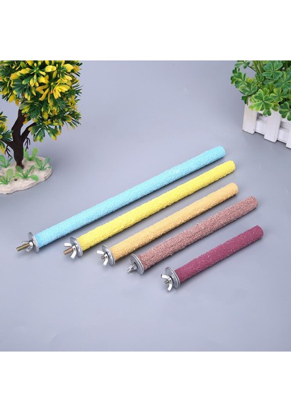 40CM Tarzı Renkli Kafes Tüy Oyuncakları Tırnak Taşlama Temizleme Için Kafes Tüyleri Stand Platform Kuş Oyuncakları Parrot Parakeet Pet Malzemeleri Için Chew Oyuncakları (Yurt Dışından) fırsatları