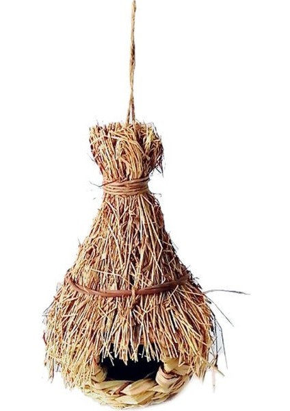 No.6 Tarzı 9 Stiller Kuş Yuvası Kuş Kafesi Doğal Ot Yumurta Kafesi Kuş Evi Dış Dekoratif Örme Asılı Papağan Yuvası Evcil Hayvan Yatak Odası (Yurt Dışından)