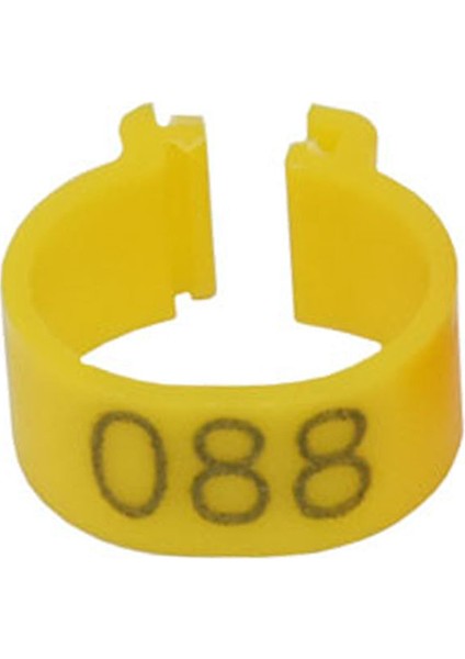 Yeşil Stil 16MM Iç Çap cm Plastik Açık Tip Toka Tavuk Ördek Kaz 5 Renkli Dijital Ayak Halkası Kümes Hayvancılığı Ekipmanı (Yurt Dışından) fiyatları