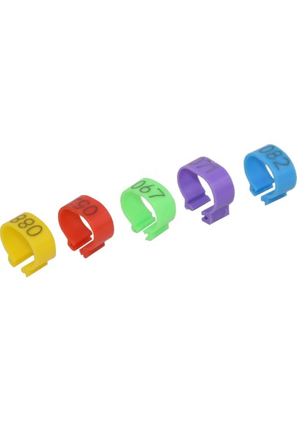 Yeşil Stil 16MM Iç Çap cm Plastik Açık Tip Toka Tavuk Ördek Kaz 5 Renkli Dijital Ayak Halkası Kümes Hayvancılığı Ekipmanı (Yurt Dışından) fırsatları