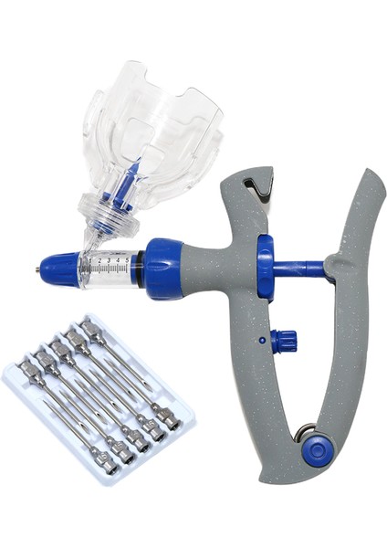 2ml Stili 12X20 Otomatik Sürekli Enjektör Hayvan Ayarlanabilir Enjektör Tavuk Kuş Kümes Hayvanı Dayanıklı Aşı Enjekte Iğneler Veteriner Araçları (Yurt Dışından) fiyatları