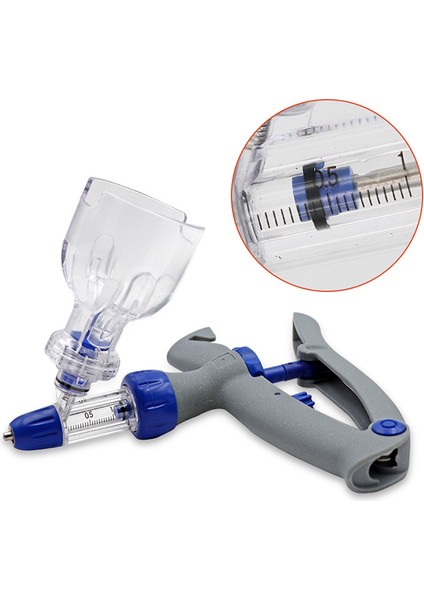 1 ml Tarzı 9X15 Sürekli Aşı Enjeksiyonu Kümes Hayvanı Ayarlanabilir 1ml 2ml 5ml Otomatik Iğne Domuz Inek Koyun Veteriner Aracı (Yurt Dışından) fiyatları