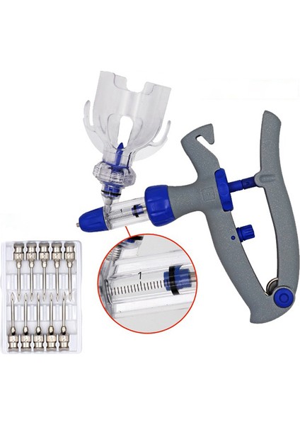 1 ml Tarzı 9X15 Sürekli Aşı Enjeksiyonu Kümes Hayvanı Ayarlanabilir 1ml 2ml 5ml Otomatik Iğne Domuz Inek Koyun Veteriner Aracı (Yurt Dışından) fırsatları