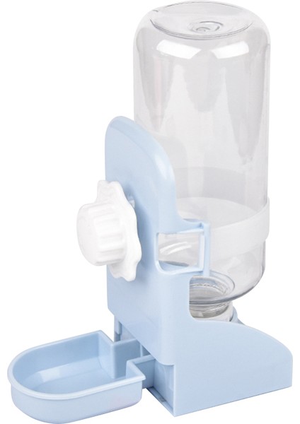 Mavi Stil 20.5X15X8.3CM Ayarlanabilir Kuş Su Dağıtıcı Kafes Asılı Otomatik Içme Şişesi Güvercin Bıldırcın Plastik Yemlik Suluk (Yurt Dışından)