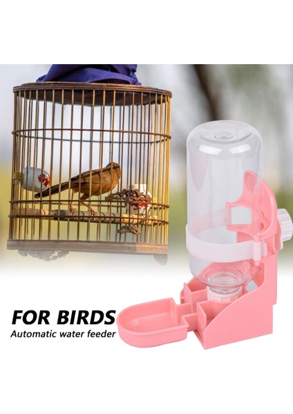 Mavi Stil 20.5X15X8.3CM Ayarlanabilir Kuş Su Dağıtıcı Kafes Asılı Otomatik Içme Şişesi Güvercin Bıldırcın Plastik Yemlik Suluk (Yurt Dışından) fırsatları