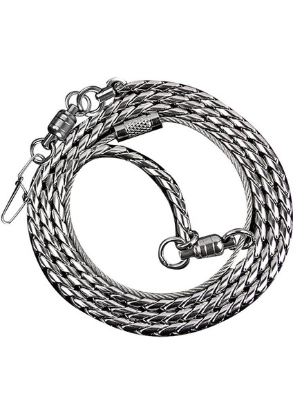 65X3.6CM Stili Paslanmaz Çelik Pet Papağan Bacak Halkası Ayak Zinciri Kuş Halkası Anti-Çıkma Bilezik Ayak Bileziği Kuşlar Için Muhabbet Kuşları Evcil Papağan (Yurt Dışından)