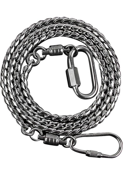 65X3.6CM Stili Paslanmaz Çelik Pet Papağan Bacak Halkası Ayak Zinciri Kuş Halkası Anti-Çıkma Bilezik Ayak Bileziği Kuşlar Için Muhabbet Kuşları Evcil Papağan (Yurt Dışından) fiyatları
