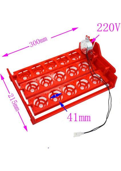 220V Tarzı M Beden 15 Yumurta Kuluçka Makinesi Yumurta Tepsisi Otomatik Yumurtaları Otomatik Döndüren 3*5 Delikli Kümes Hayvanı Incubation Ekipmanı (Yurt Dışından)