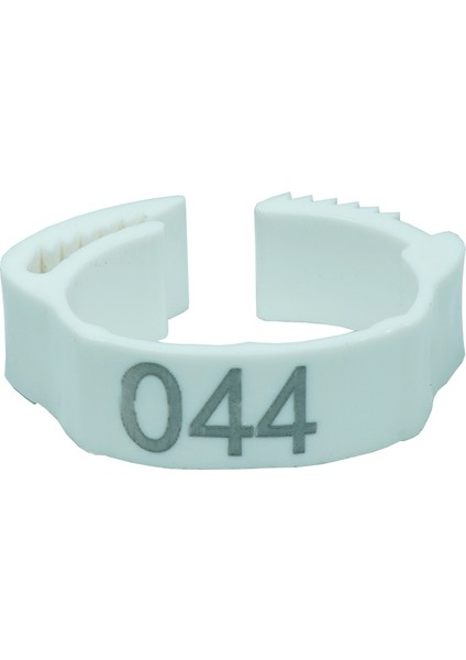 Beyaz Stil 30 Rastgele Sayı Tavuk Ayak Halkası Ayarlanabilir Boyut Kümes Ayarı Toka Halka 6 Renk Plastik Ördek Kaz Çiftliği Etiket Aracı (Yurt Dışından)