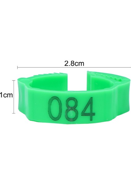 Beyaz Stil 30 Rastgele Sayı Tavuk Ayak Halkası Ayarlanabilir Boyut Kümes Ayarı Toka Halka 6 Renk Plastik Ördek Kaz Çiftliği Etiket Aracı (Yurt Dışından) modelleri