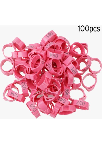 Tavuk Ördek Güvercin Için Ayarlanabilir Ayak Halkası Dijital Etiket Tokası Kümes Hayvanları Malzemeleri Renk Rastgele (Yurt Dışından) modelleri