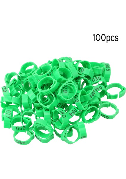 Tavuk Ördek Güvercin Için Ayarlanabilir Ayak Halkası Dijital Etiket Tokası Kümes Hayvanları Malzemeleri Renk Rastgele (Yurt Dışından) fırsatları