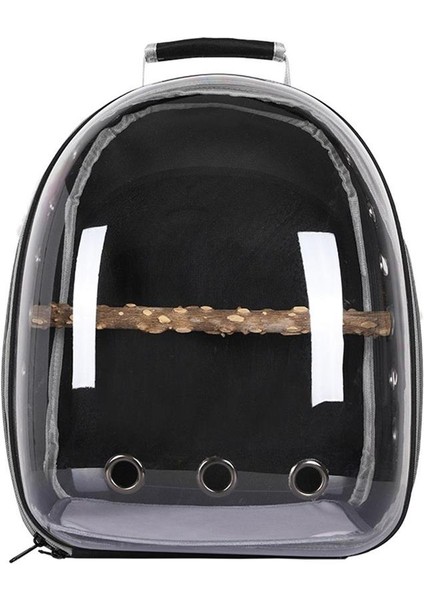 H Tarzı Yüksek Kaliteli Papağan Taşıyıcı Kuş Seyahat Çantası Uzay Kapsülü Şeffaf Sırt Çantası Nefes Alabilir Papağan Sırt Çantası 360° Manzara Gezisi (Yurt Dışından)