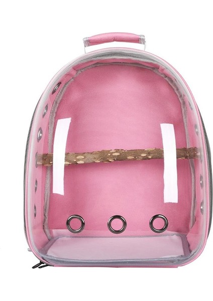 H Tarzı Yüksek Kaliteli Papağan Taşıyıcı Kuş Seyahat Çantası Uzay Kapsülü Şeffaf Sırt Çantası Nefes Alabilir Papağan Sırt Çantası 360° Manzara Gezisi (Yurt Dışından) modelleri