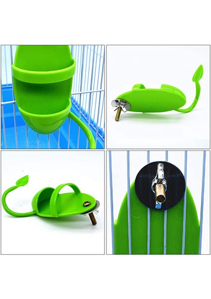 Yeşil Stil 1 Bilgisayar Kuş Su Içme Aparatı Klipsli Su Kabı Pet Kuş Malzemeleri Besleyici Şişe Içme Kupası Kafes Için Pet Papağan (Yurt Dışından) fırsatları