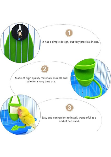 Yeşil Stil 1 Bilgisayar Kuş Su Içme Aparatı Klipsli Su Kabı Pet Kuş Malzemeleri Besleyici Şişe Içme Kupası Kafes Için Pet Papağan (Yurt Dışından) indirimleri