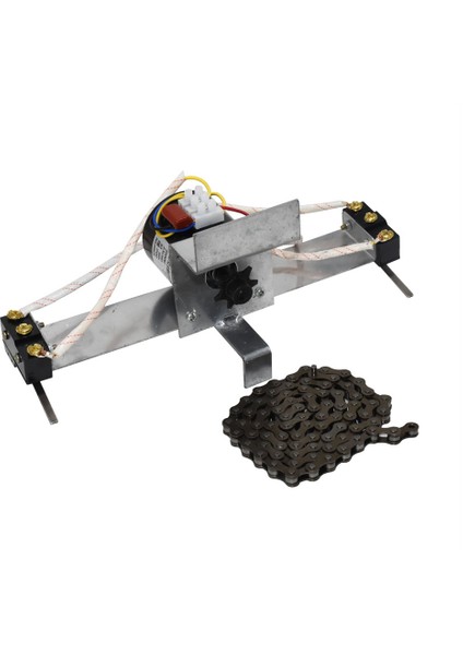 Gümüş Tarzı M Beden 100CM Zincir Otomatik Kuluçka Makinesi Yumurtaları Döndürme Motoru Çiftlik Hayvan Malzemeleri Inkübatör Ekipmanı (Yurt Dışından) fırsatları