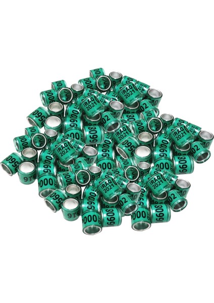 Kırmızı Stil Alüminyum Yarış Güvercin Bacak Halkaları Bantlar 8mm Çok Renkli (Yurt Dışından) fırsatları