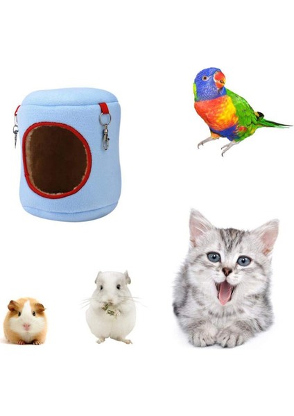 Beyaz Stil M Beden Kuş Kafesi Güvercin Sıçan Kafesi Sıcak Asılı Yatak Hamak Kış Hamster Kemirgen Kanarya Kolay Asılı Evcil Hayvan Yatağı (Yurt Dışından) modelleri
