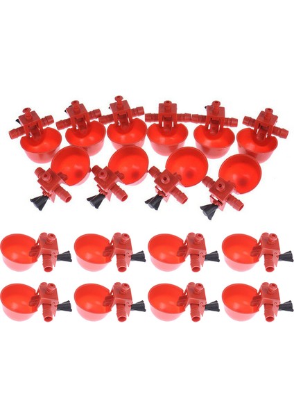 10 Adet Tarzı Kırmızı Bıldırcın Su Içicisi Hayvan Ders Otomatik Kuş Ahır Kümes Kümes Tavuk Su Içicisi Su Içme Bardakları Ev Bahçe (Yurt Dışından) modelleri