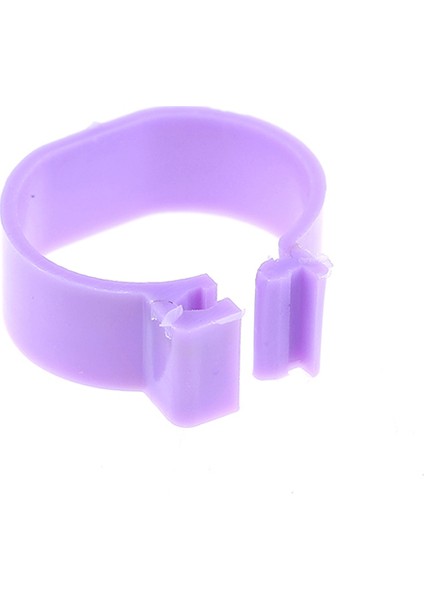 Mor Tarzı Kanat Halka Güvercin Bacağı Kümes Güvercin Kuşlar Bıldırcın Kaz Civciv Ördek Papağan Klips Halka Iç Çap 2.0 cm (Yurt Dışından)