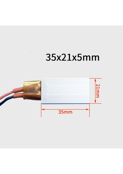 80 Santigrat Derece Tarzı 36V Alüminyum Saç Kurutma Makinesi Bukle Isıtıcısı 35*21MM Sabit Sıcaklık Termistör Hava Isıtma Sensörü (Yurt Dışından)